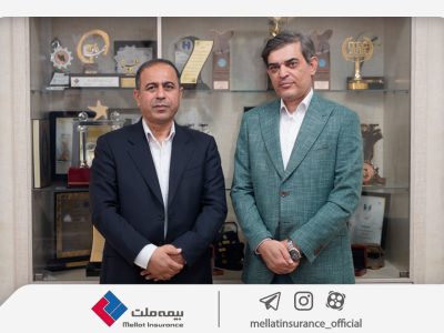 دیدار دبیرکل سندیکای بیمه‌گران ایران با مدیرعامل جدید بیمه ملت