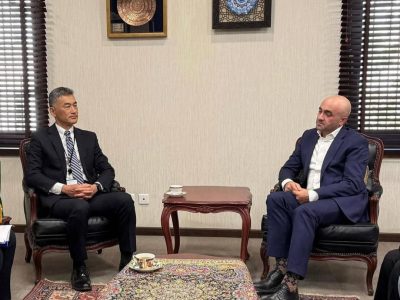 دیدار رئیس انجمن بیس‌بال و سافت‌بال ایران با سفیر ژاپن