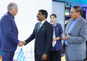 دیدار نایب رییس هیأتمدیره بانک دی با مسئول سرمایهگذاریهای پیمان معاهده شانگهای در حاشیه نمایشگاه کیش اکسپو