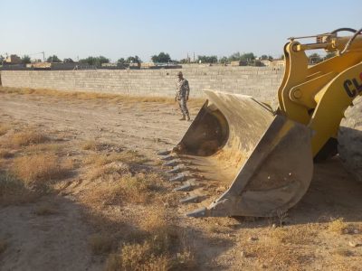 آزادسازی۱۱هکتاراز اراضی کشاورزی شهرستان مشهد در روستای خیرآباد