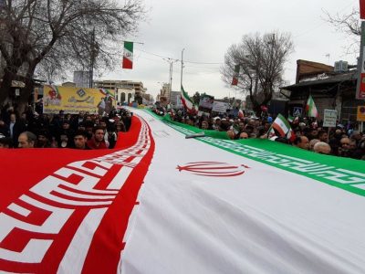 رونمایی از پویش «بر مدار مقاومت» در راهپیمایی ۲۲ بهمن