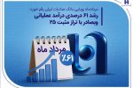 رشد ۶۱ درصدی درآمد عملیاتی وبصادر با تراز مثبت ۲۵