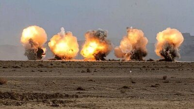 صدای انفجار شنیدید نترسید