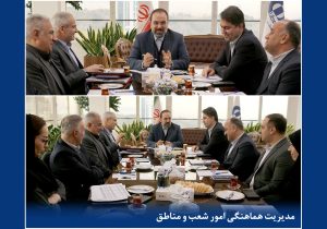 جلسه بررسی برنامهها و ارزیابی عملكرد سالجاری معاونت بازاریابی و شبكه فروش بیمه دانا