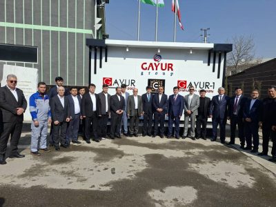بازدید وزیر صنعت، معدن و تجارت ایران از واحدهای تولیدی در شهر دوشنبه تاجیکستان
