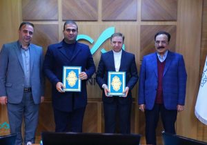 امضای تفاهم‌نامه همکاری مشترک بانک دی و شرکت تجارت الکترونیک با سازمان منطقه آزاد ارس