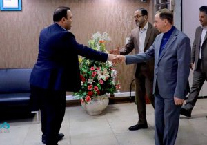 حضور مدیرعامل بانک دی در آخرین روز کاری سال