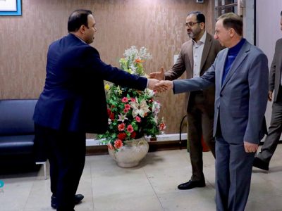 حضور مدیرعامل بانک دی در آخرین روز کاری سال