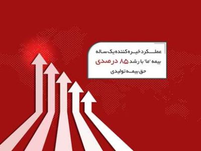 عملکرد خیره کننده یک ساله بیمه ما با رشد ۸۵ درصدی حق بیمه تولیدی