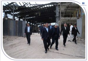 بازدید سرپرست بانک صادرات ایران از کارخانه آسیب‌دیده از جنگ؛ تأکید بر نقش بانک صادرات ایران در نوسازی اقتصاد پس از جنگ و اشتغال‌زایی پایدار