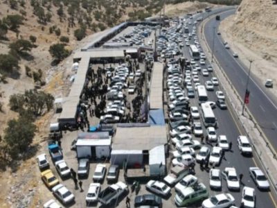 در ۱۲ ساعت با تمهیدات سازمان راهداری و حمل و نقل جادهای انجام شد حدود ۲۸ هزار زائر از مرز مهران عبور کردند