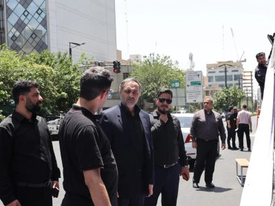 مدیرعامل بانک سرمایه از روند آماده‌سازی موکب رهبر شهید بازدید کرد