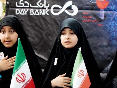 موکب فرهنگی و هنری بانک دی و بنیاد شهید در آستانه آیین تشییع رهبر شهید در مشهد مقدس
