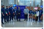 استقبال گرم بانک صادرات ایران از قهرمانان وزنهبرداری